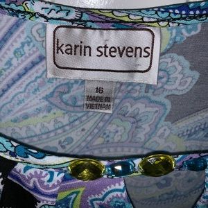 Karen Stevens size 16 with some rhinestones on top